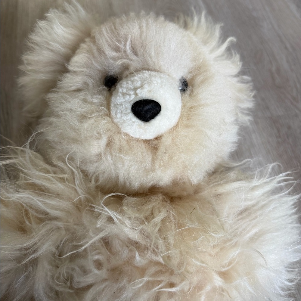 Boutique Alpaca fur teddy Bear